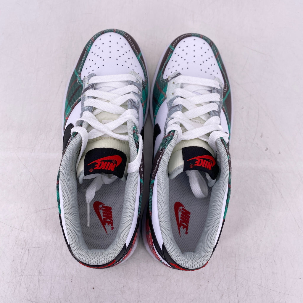 Nike (GS) Dunk Low SE "Tartan Plaid" 2023 New Size 4Y