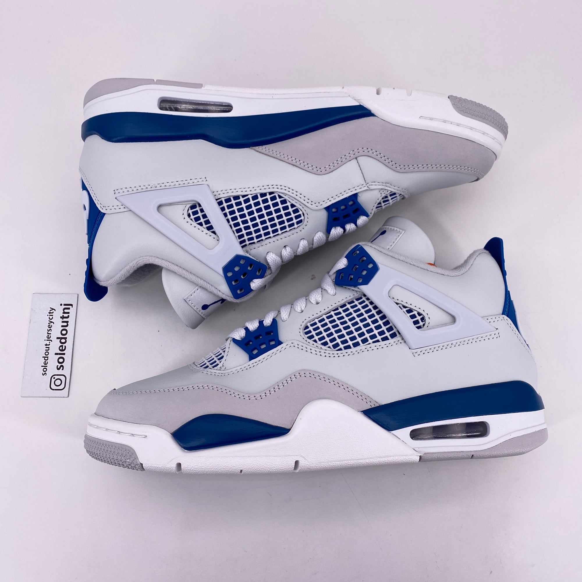 Air Jordan 4 Retro &quot;Military Blue&quot; 2024 New Size 8