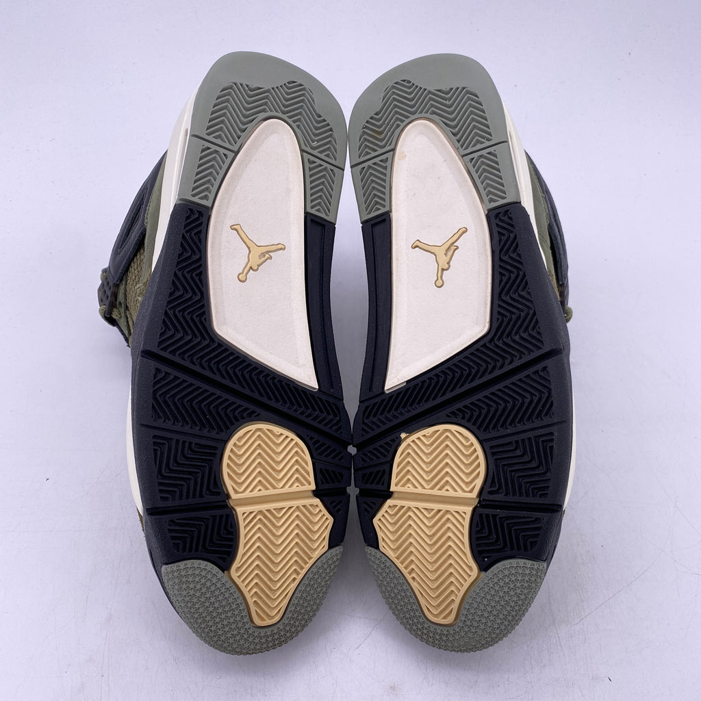 Air Jordan 4 Retro SE Craft "Medium Olive" 2023 Used Size 12