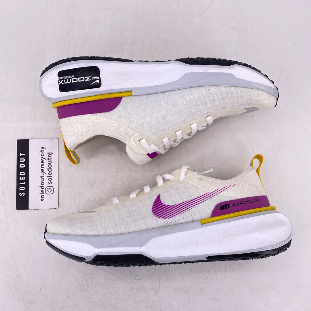 Nike (W) ZoomX Invincible Run 3 "White Vivid Purple" 2023 New Size 7.5W