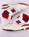 New Balance 650 / ALD "WHITE RED" 2022 Used Size 7.5