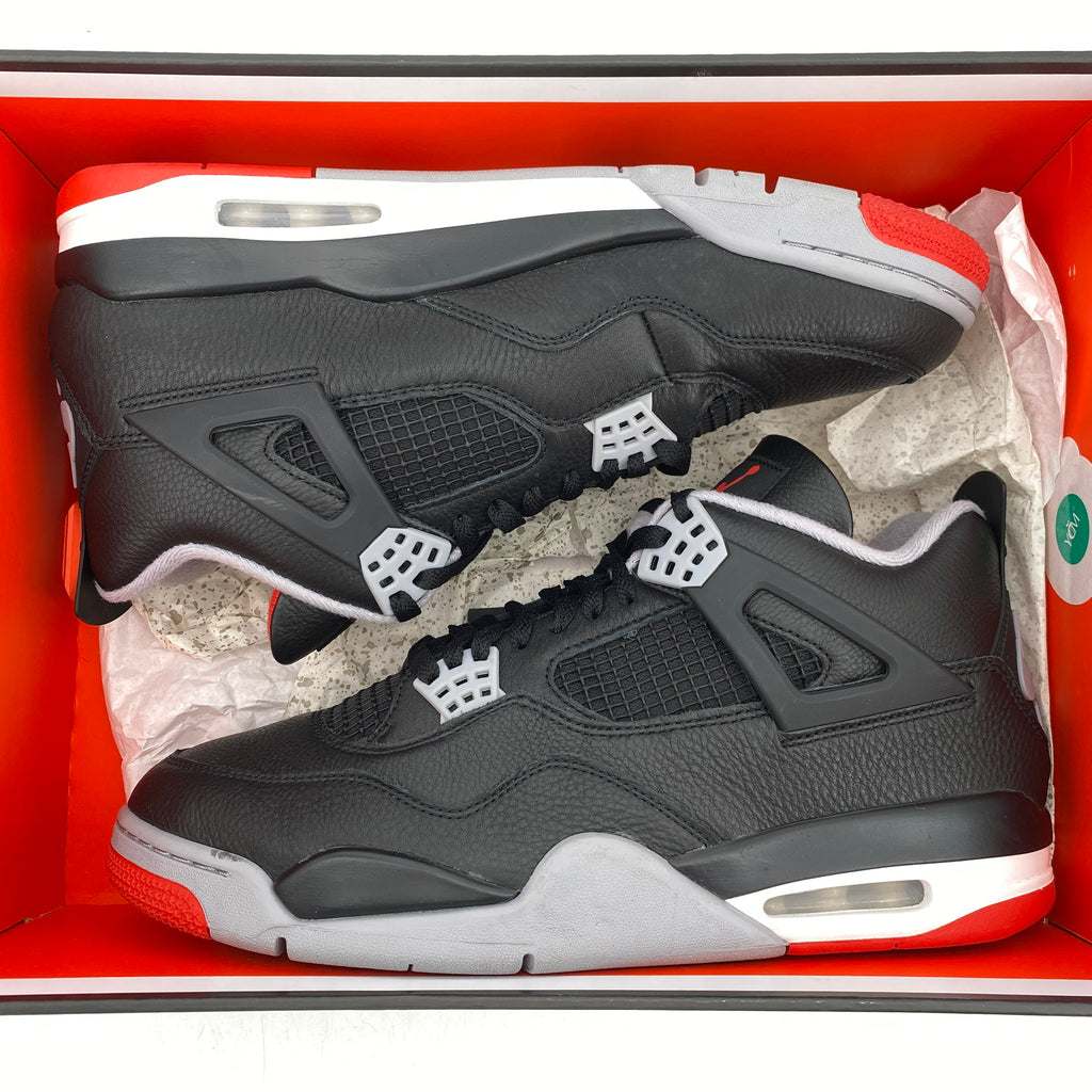 Air Jordan 4 Retro "Bred Reimagined" 2024 Used Size 12