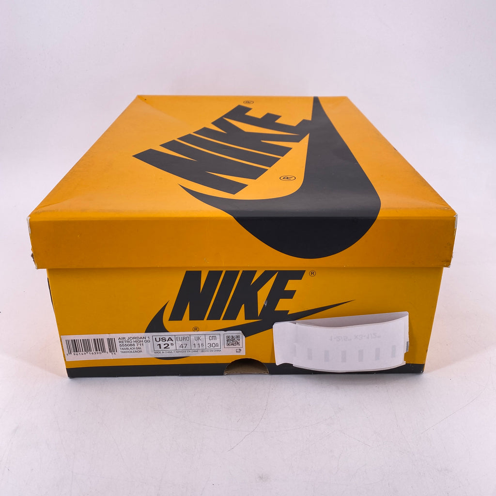 Air Jordan 1 Retro High OG "Taxi" 2022 Used Size 12.5