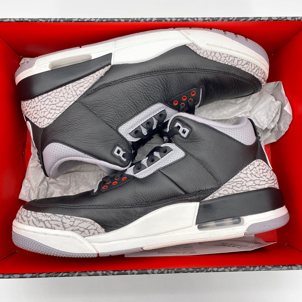 Air Jordan 3 Retro "Black Cement" 2024 Used Size 12
