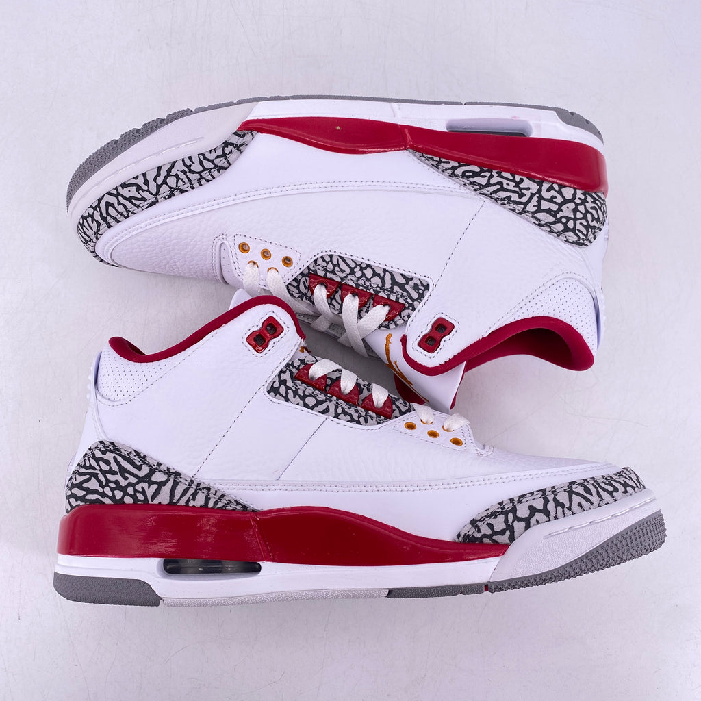 Air Jordan 3 Retro "Cardinal Red" 2022 New Size 10