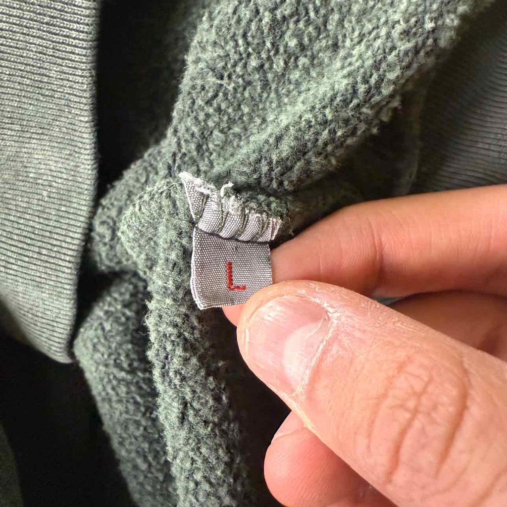 Travis Scott Hoodie "ONE NIGHT IN UTOPIA" Olive Used Size L