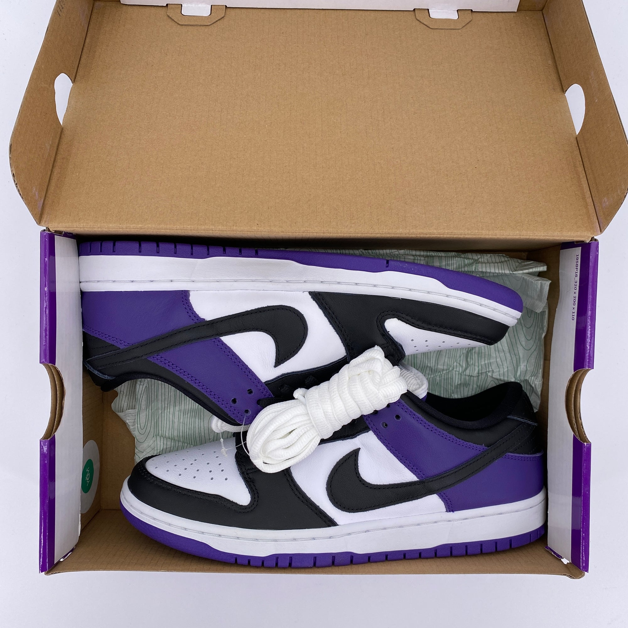 Nike SB Dunk Low Pro &quot;Court Purple&quot; 2021 New Size 9