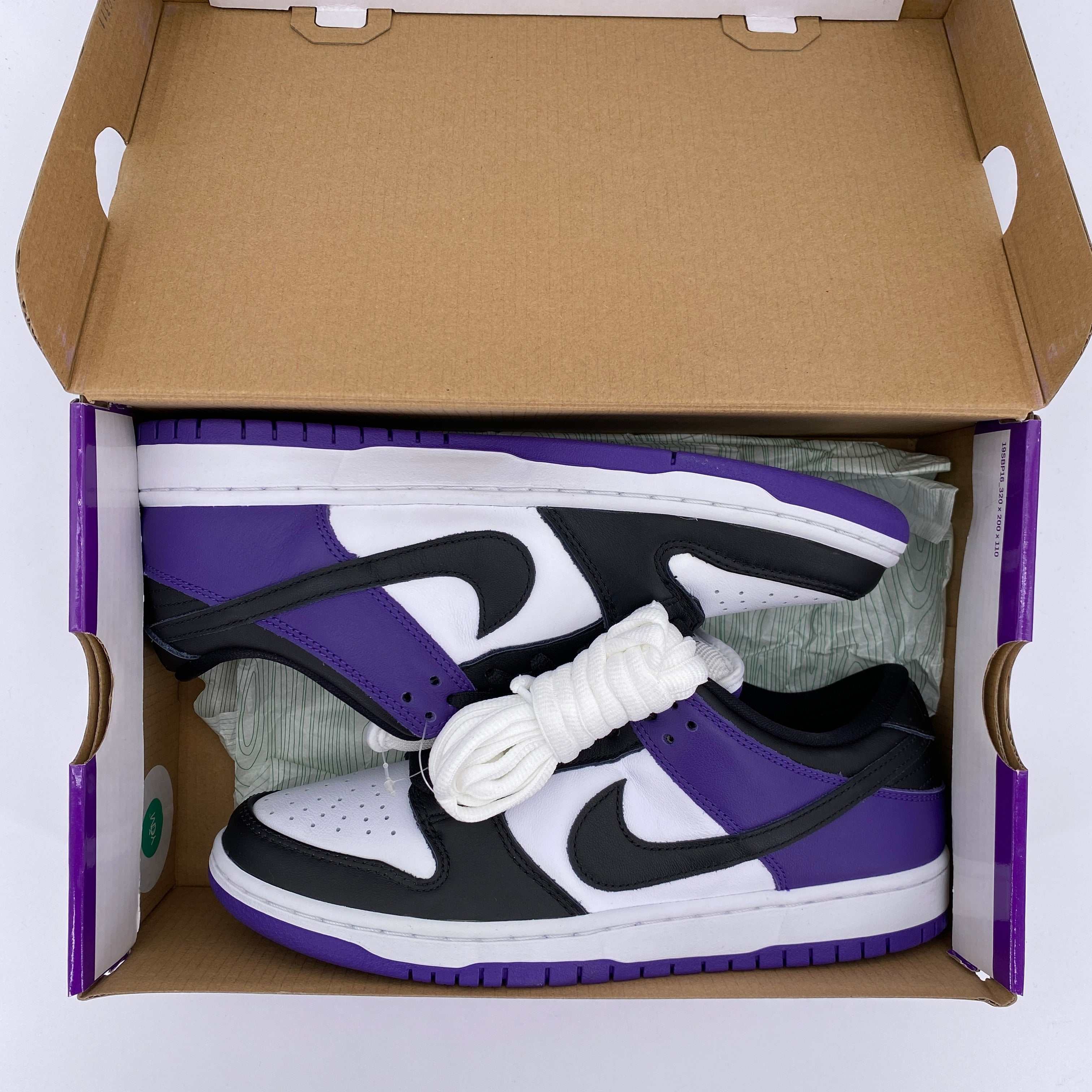 Nike SB Dunk Low Pro &quot;Court Purple&quot; 2021 New Size 9