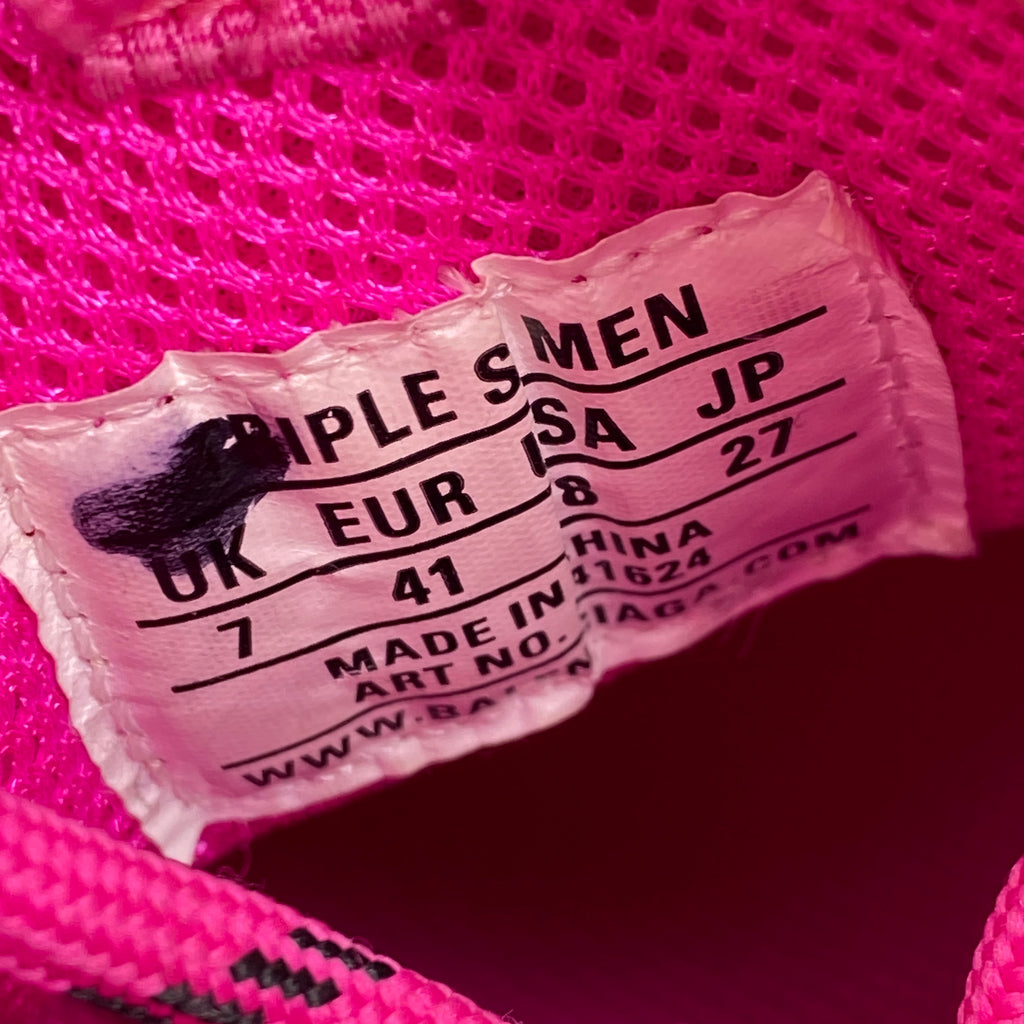 Balenciaga Triple S "Pink"  Used Size 41
