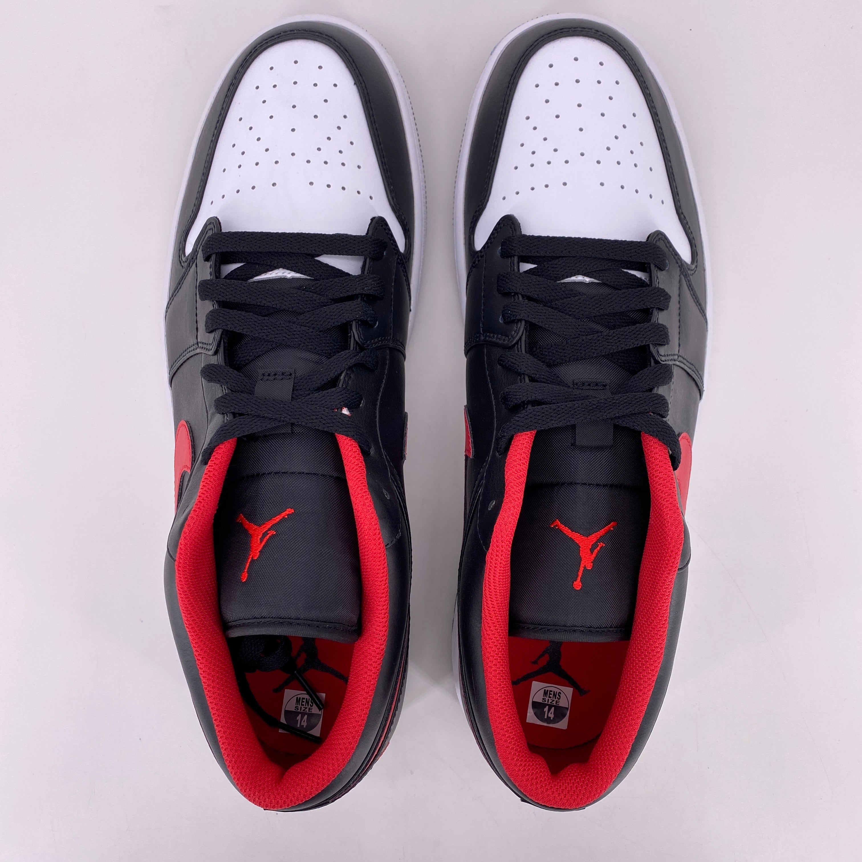 Air Jordan 1 Retro Low &quot;White Toe&quot; 2022 New Size 14