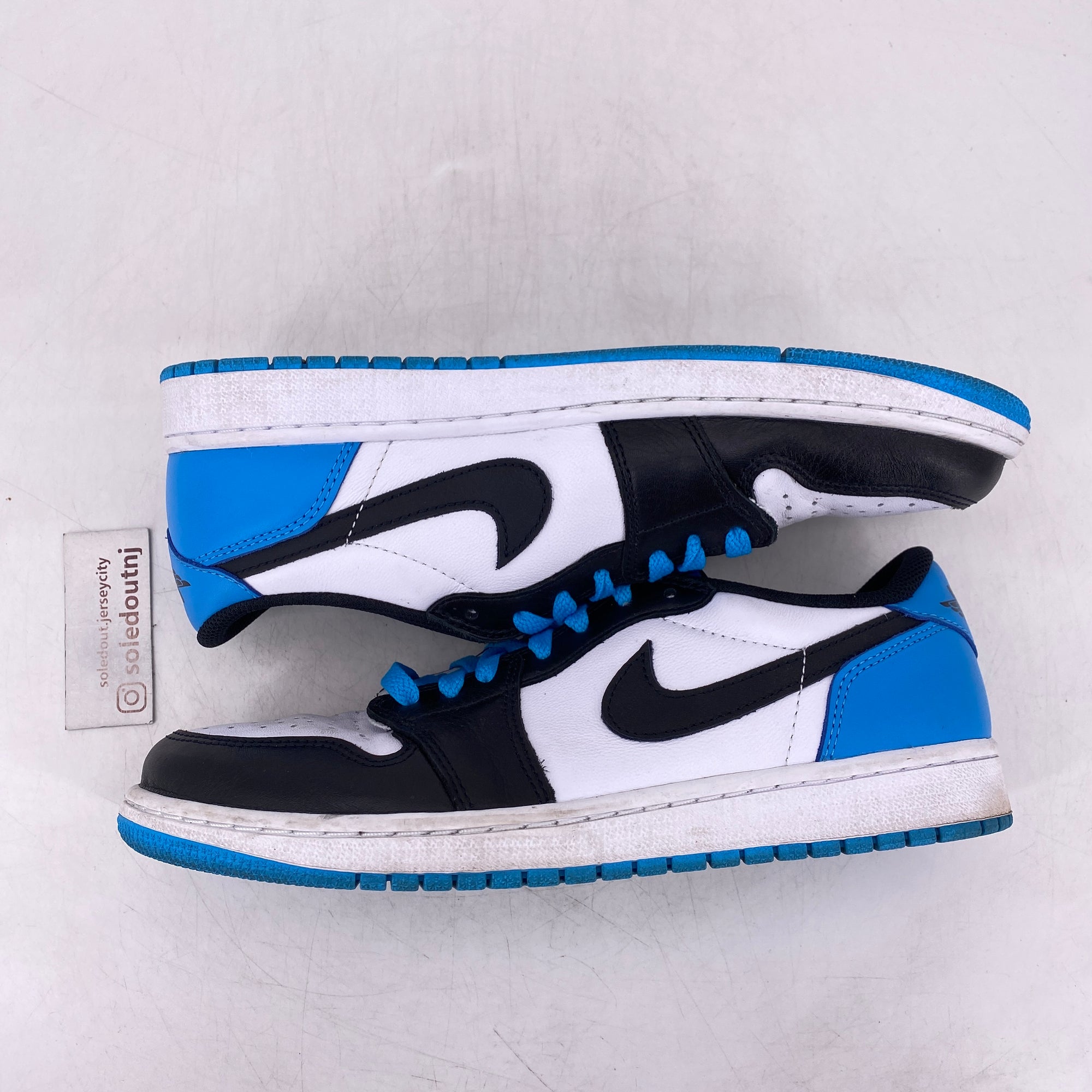 Air Jordan 1 Retro Low OG EX &quot;Powder Blue&quot; 2022 Used Size 9.5