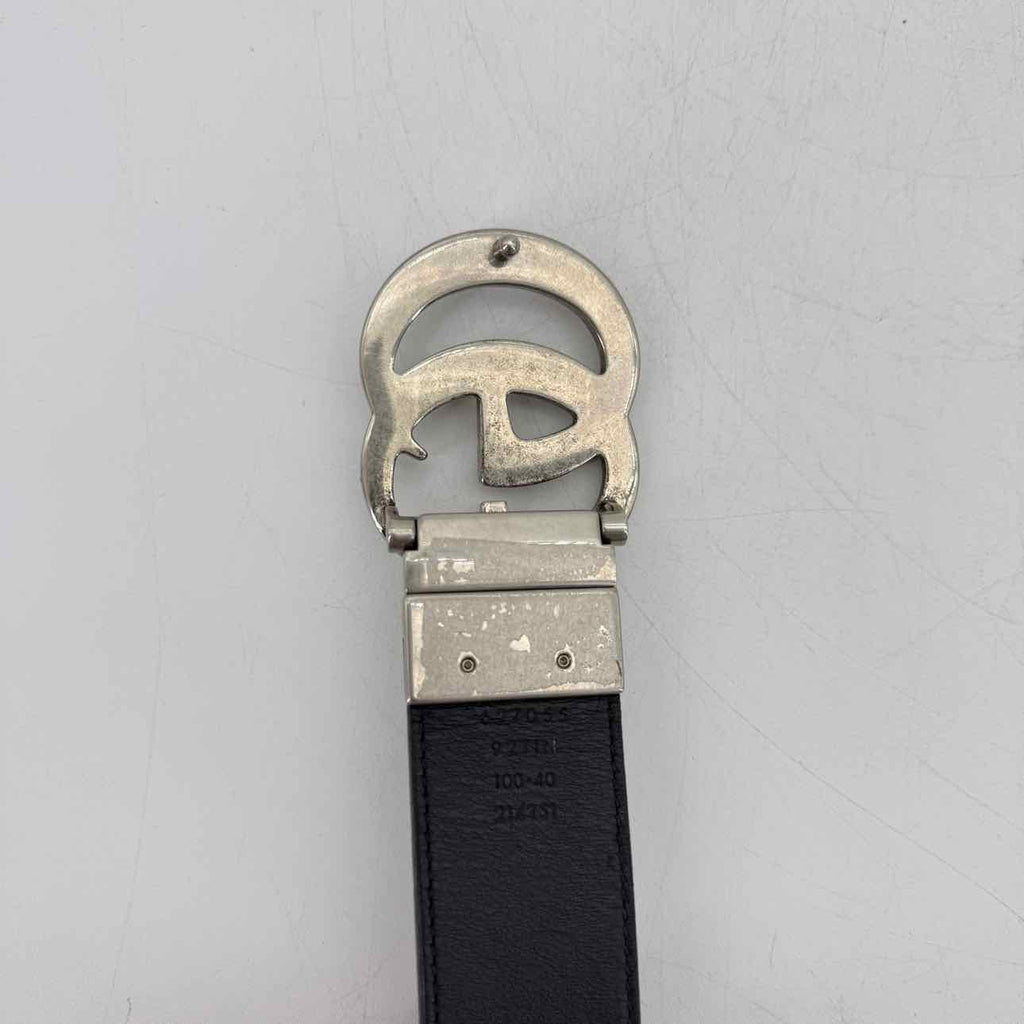 Gucci Belt "MONOGRAM" Used Beige Size 40