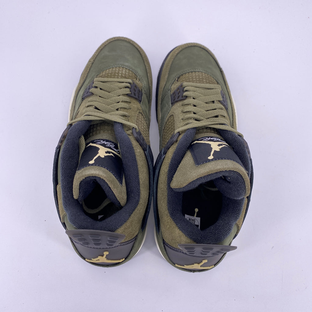 Air Jordan 4 Retro "Medium Olive" 2023 New Size 10