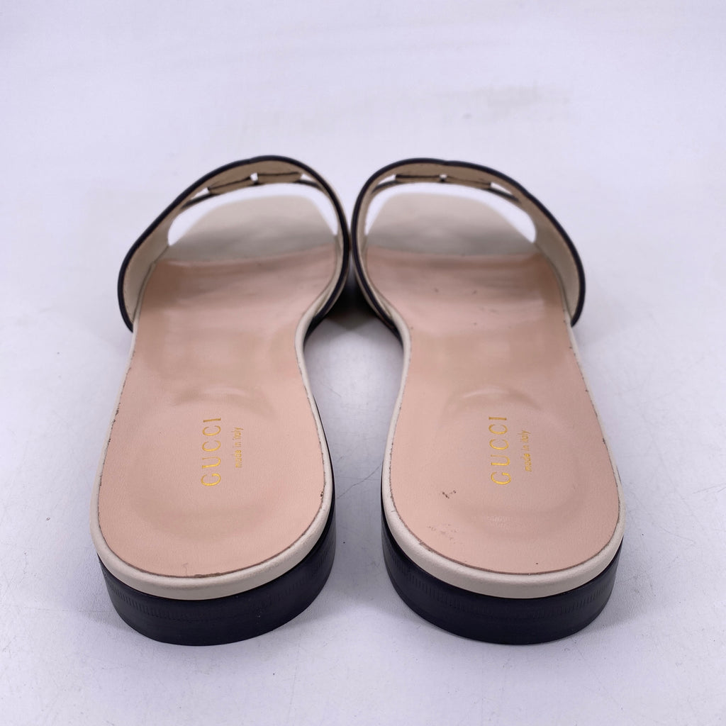 Gucci Sandals "Interlocking G"  New Size 41.5W