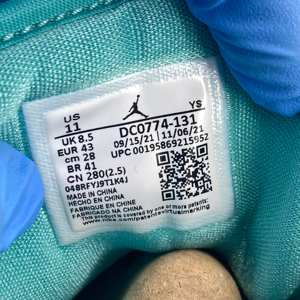 Air Jordan (W) 1 Low "Tropical Teal" 2022 New Size 11W