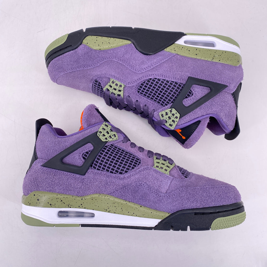 Air Jordan (W) 4 Retro "Canyon Purple" 2022 New Size 10.5W
