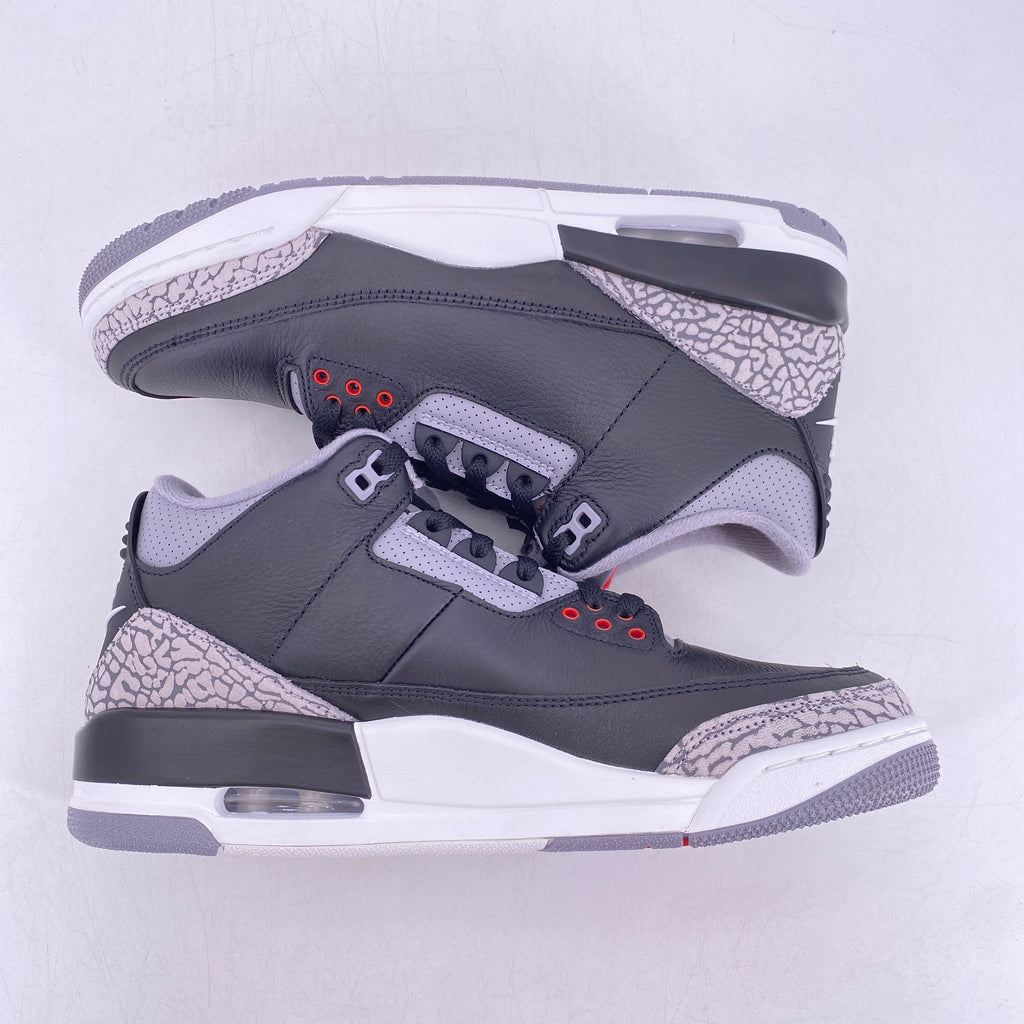 Air Jordan 3 Retro "Black Cement" 2024 New Size 9
