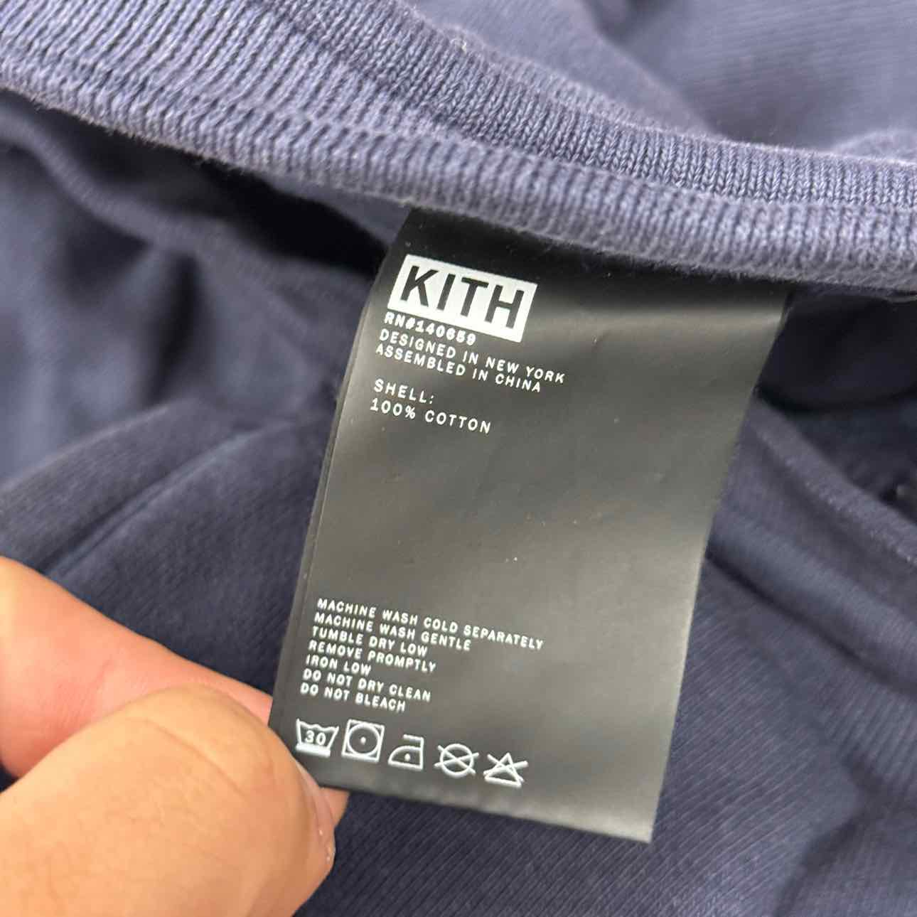 Kith Sweatpants &quot;KITH BERGDORF&quot; Navy Used Size M