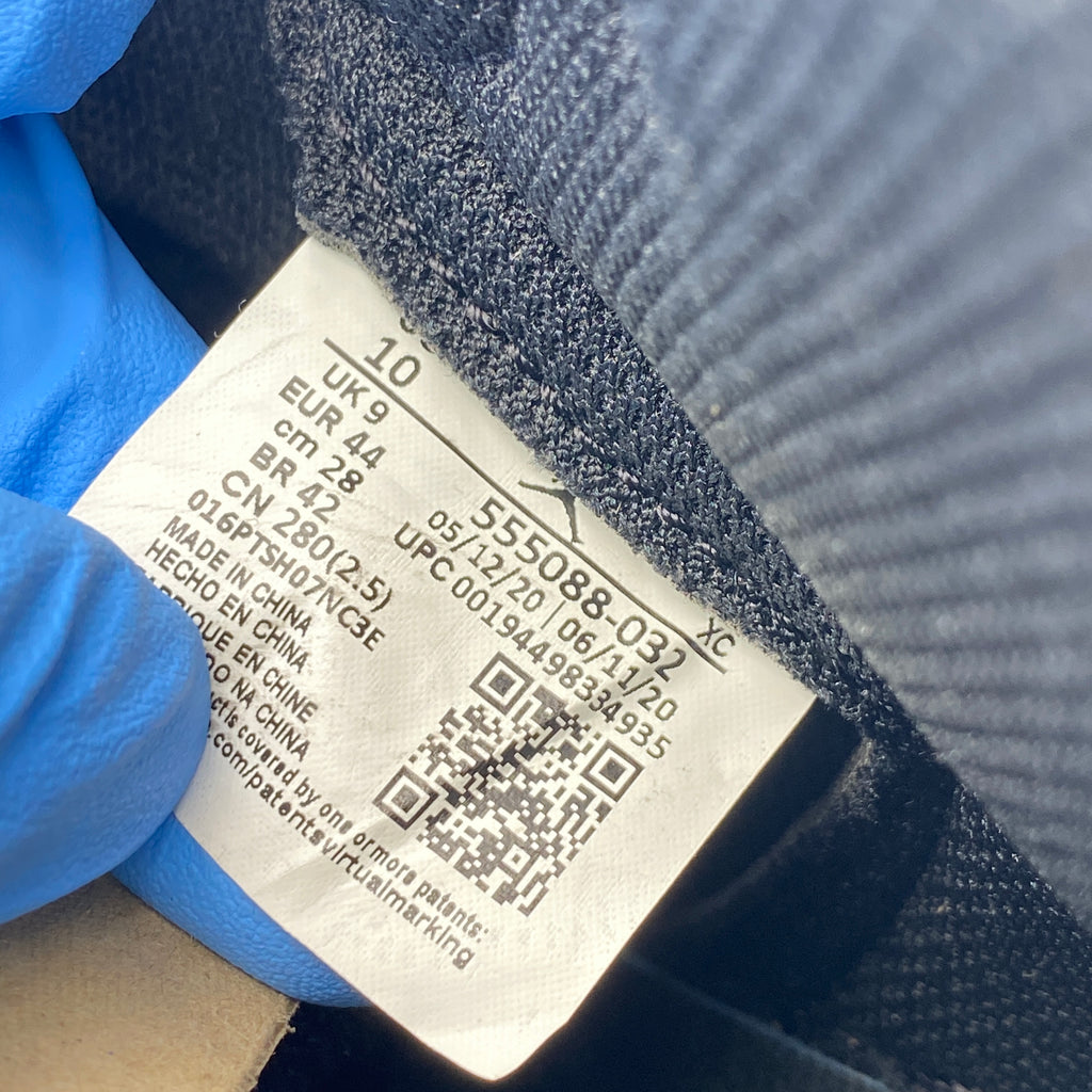 Air Jordan 1 Retro High OG "Black Metallic" 2020 New Size 10