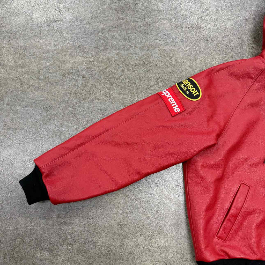 Supreme Work Jacket "VANSON" Red New Size S