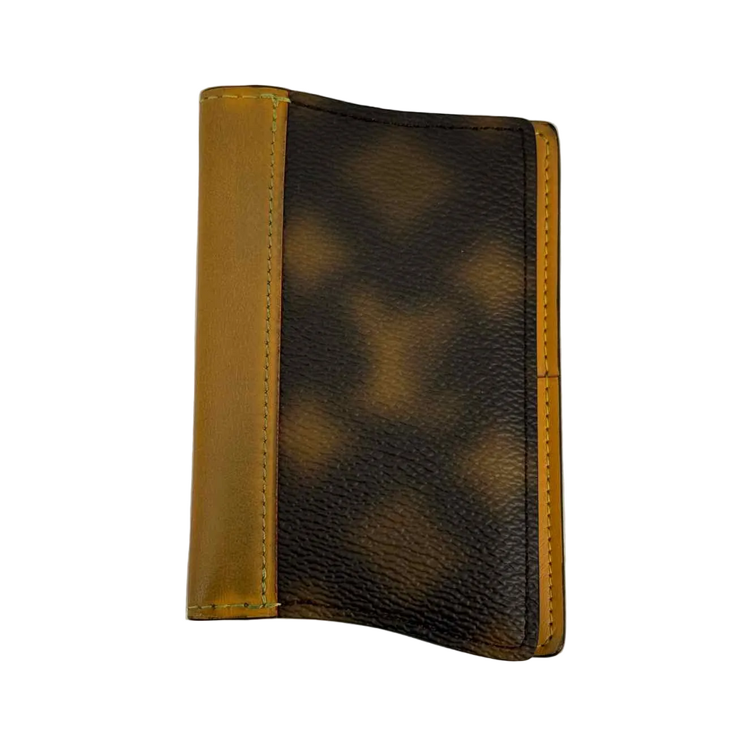 Louis Vuitton Wallet "BLURRY MONOGRAM" Used Brown