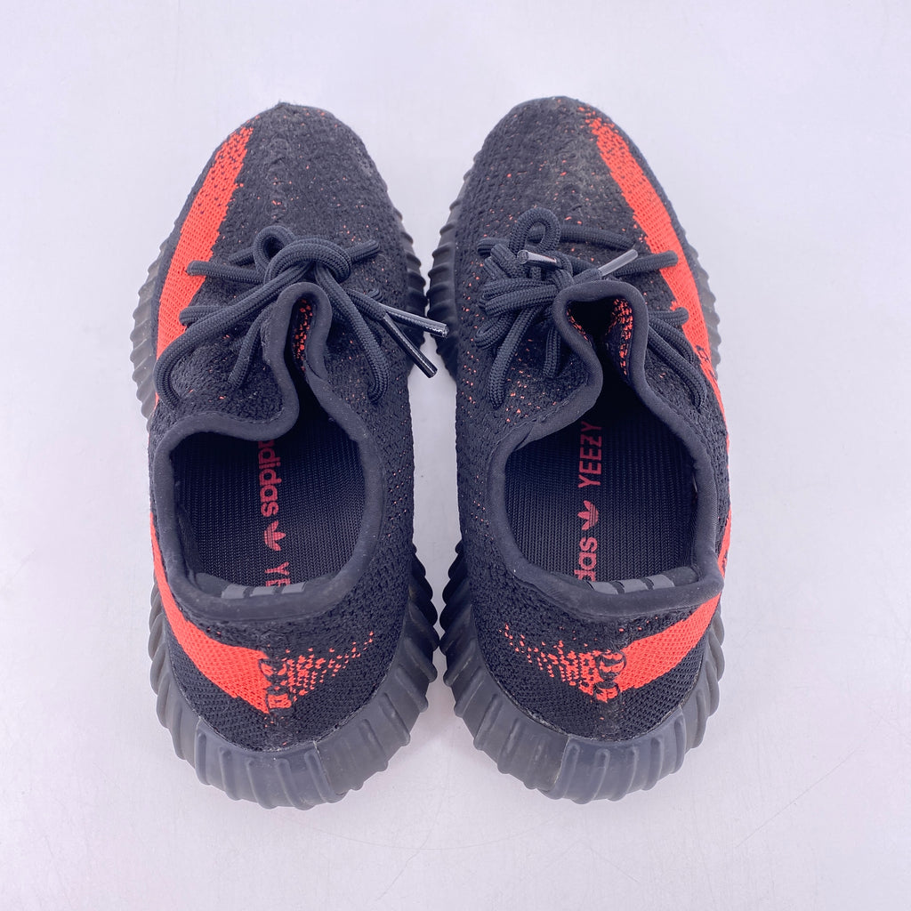 Yeezy 350 v2 "Core Black Red" 2022 Used Size 5