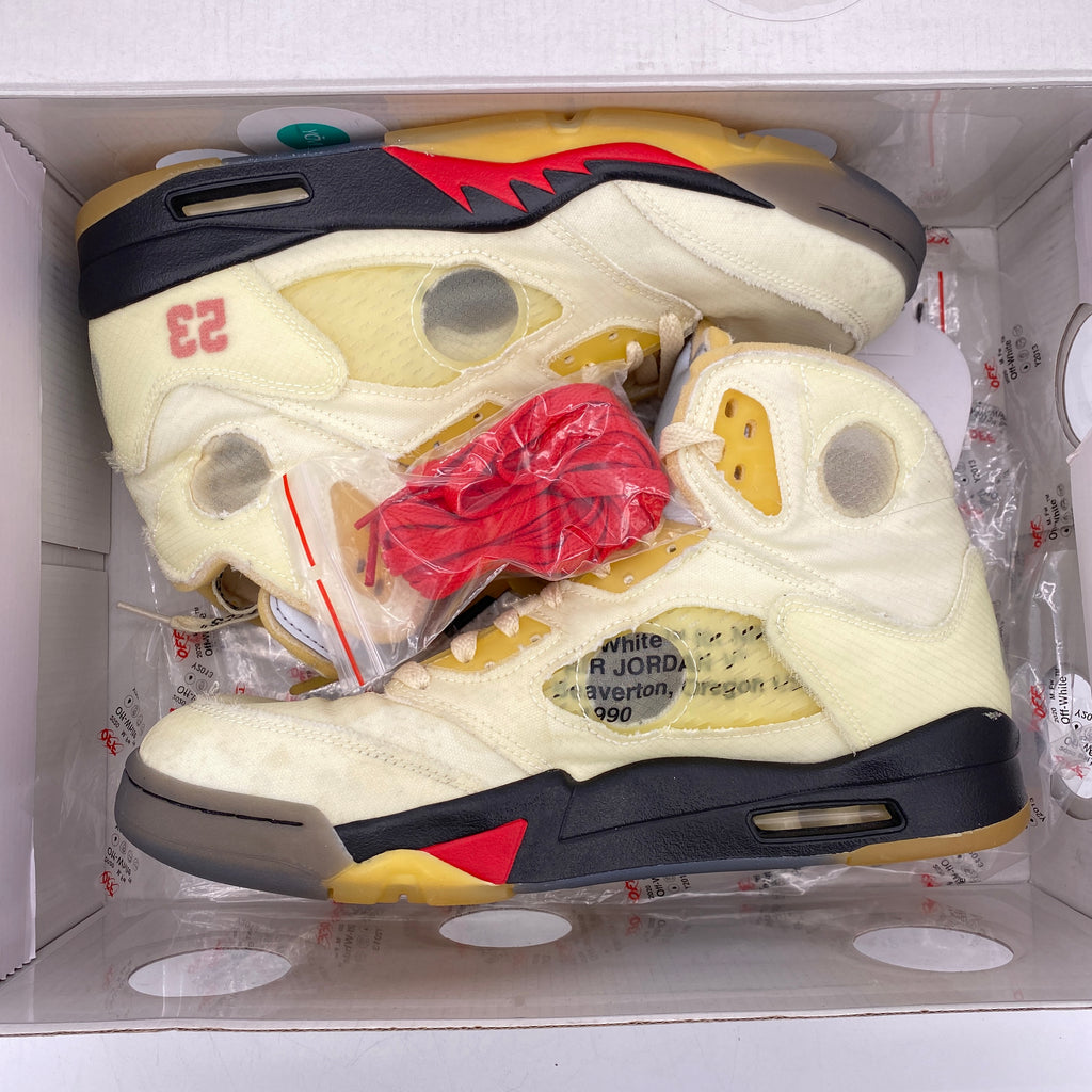 Air Jordan 5 Retro "Ow Sail" 2020 Used Size 10.5