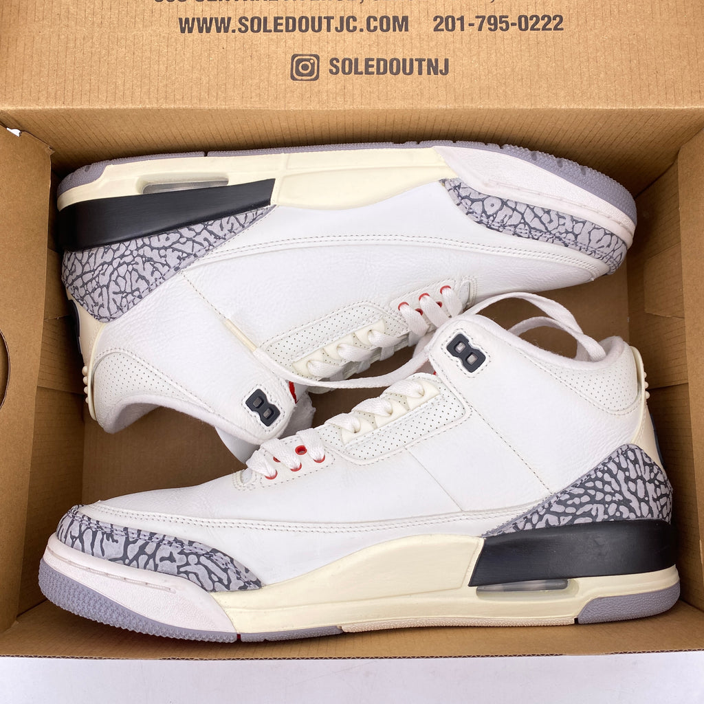 Air Jordan 3 Retro "White Cement Reimagined" 2023 Used Size 11