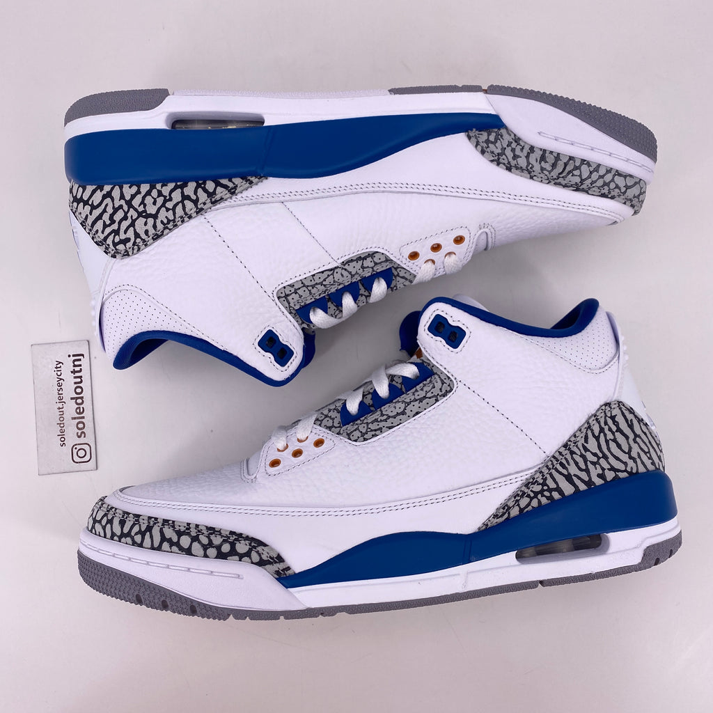 Air Jordan 3 Retro "Wizards" 2023 New Size 10