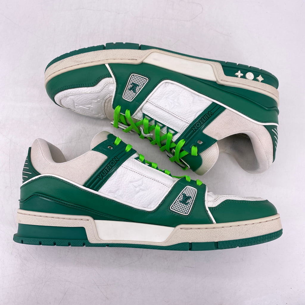 Louis Vuitton Trainer "Green" 2021 Used Size 10LV