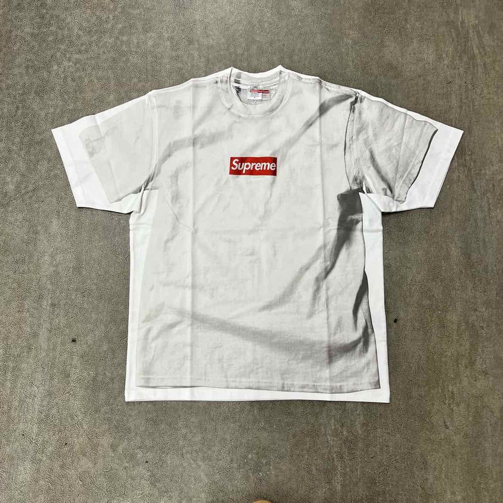 Supreme T-Shirt "MAISON MARGIELA BOX LOGO" White New Size S