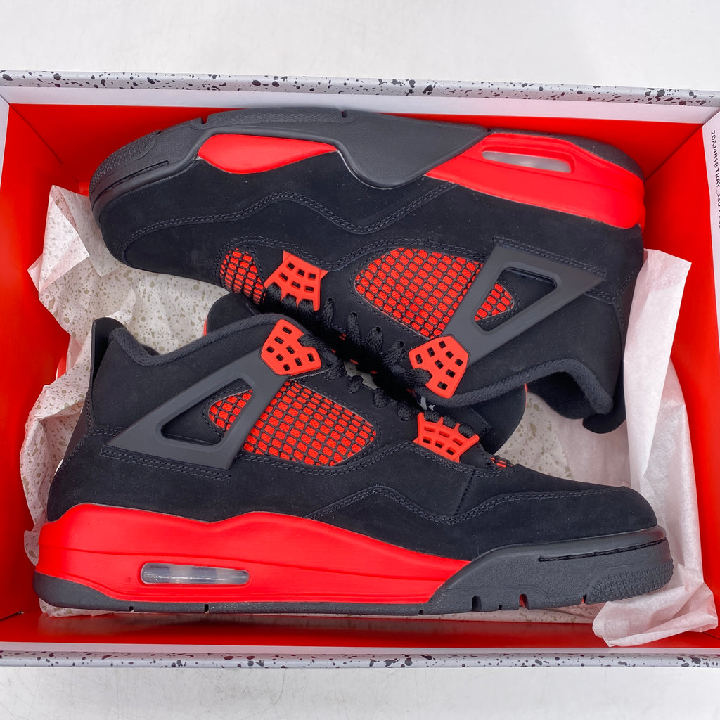 Air Jordan 4 Retro "Red Thunder" 2022 New Size 9