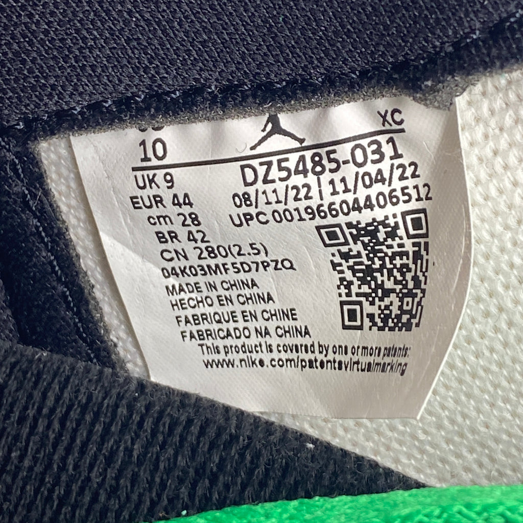 Air Jordan 1 Retro High OG "Lucky Green" 2023 New Size 10