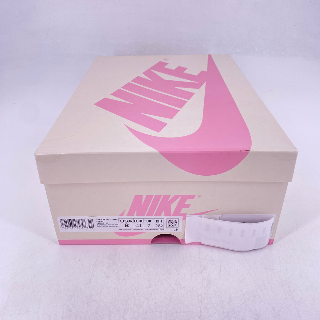 Air Jordan 1 Retro Low "Travis Scott Sail Tropical Pink" 2026 New Size 8
