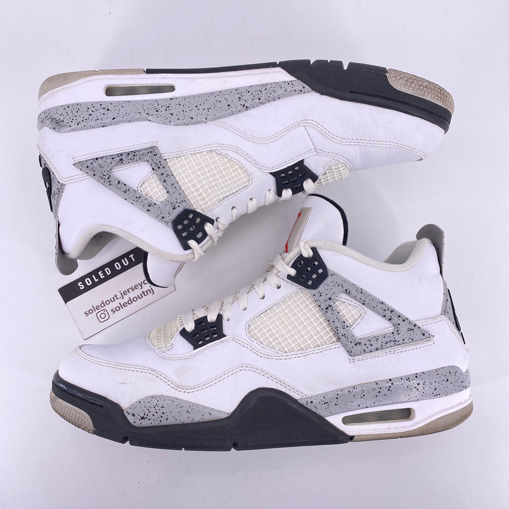 Air Jordan 4 Retro "White Cement" 2016 Used Size 13