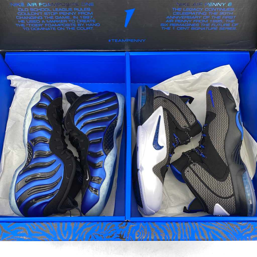 Nike Air Foamposite & Penny 6 "Sharpie" 2015 New Size 11.5