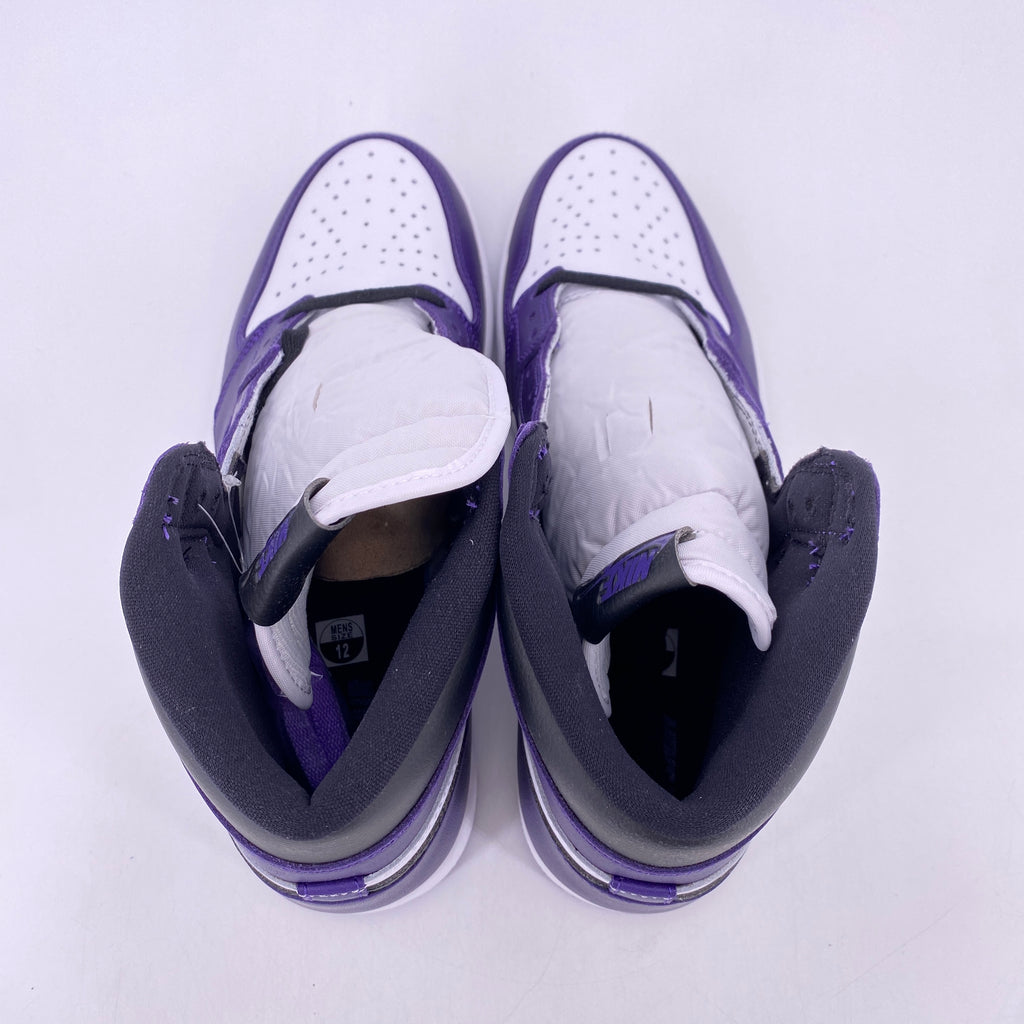 Air Jordan 1 Retro High OG "Court Purple 2.0" 2020 New Size 12