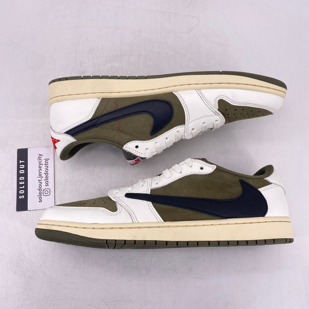 Air Jordan 1 Retro Low "Travis Scott Medium Olive" 2024 Used Size 11.5