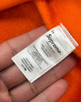 Supreme Hoodie "BOX LOGO" Orange New Size L