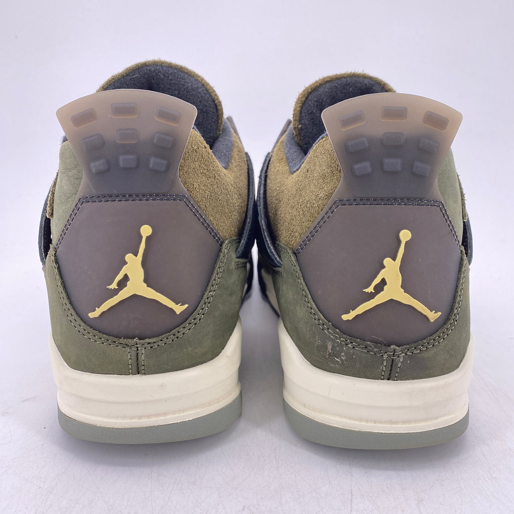 Air Jordan 4 Retro "Medium Olive" 2023 Used Size 13
