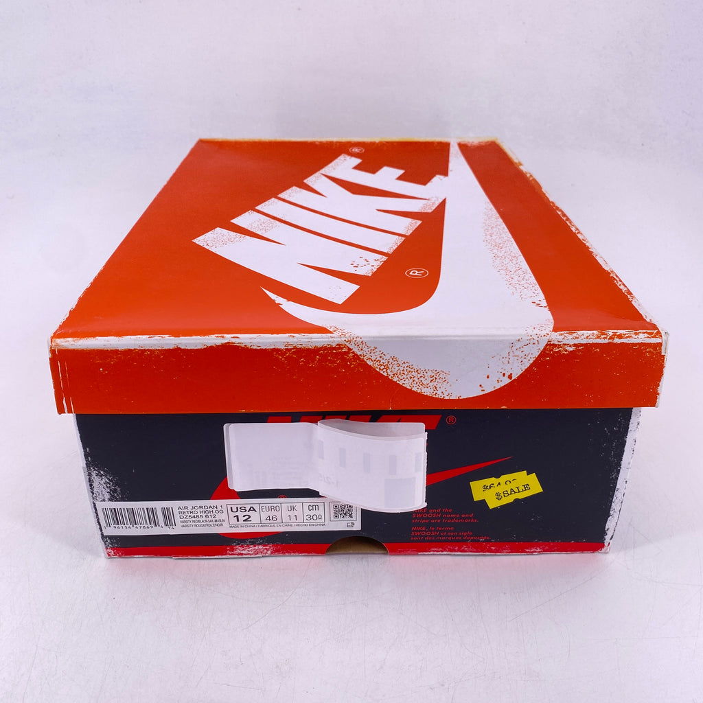 Air Jordan 1 Retro High OG "Lost And Found" 2022 New Size 12
