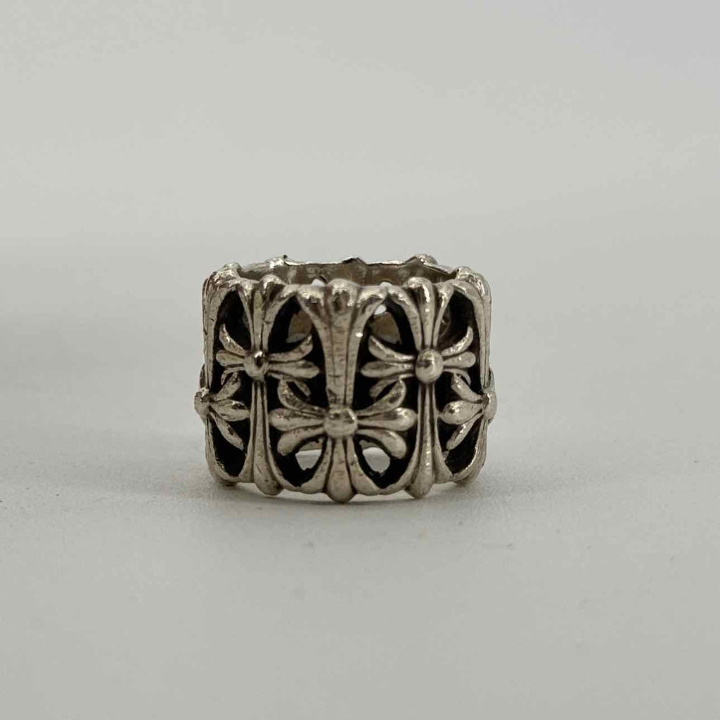 Chrome Hearts Ring "CEMETERY" Used Silver Size 6