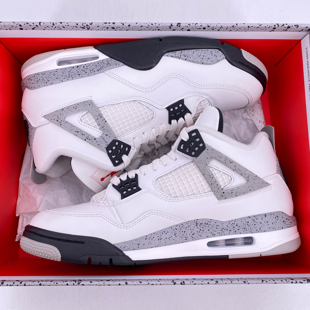 Air Jordan 4 Retro "White Cement" 2025 Used Size 10