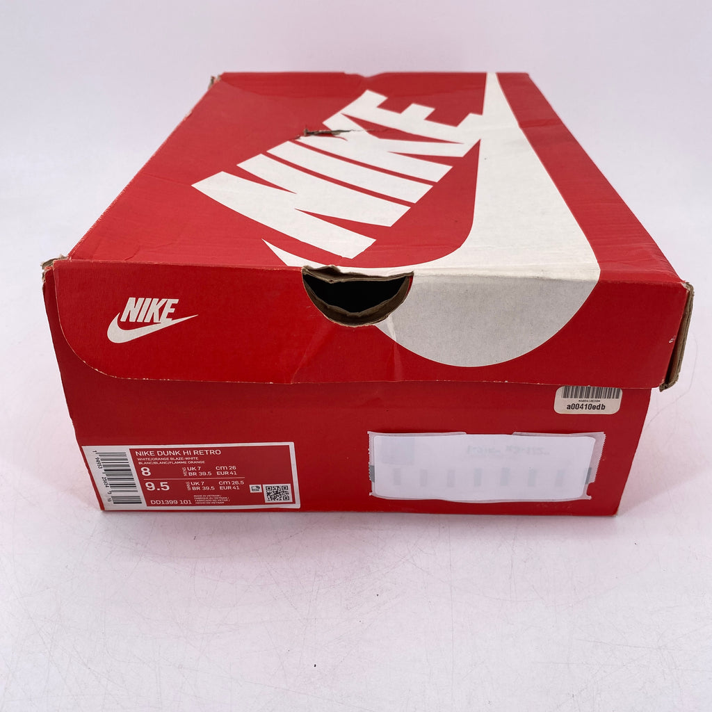 Nike Dunk High Retro "Syracuse" 2021 Used Size 8