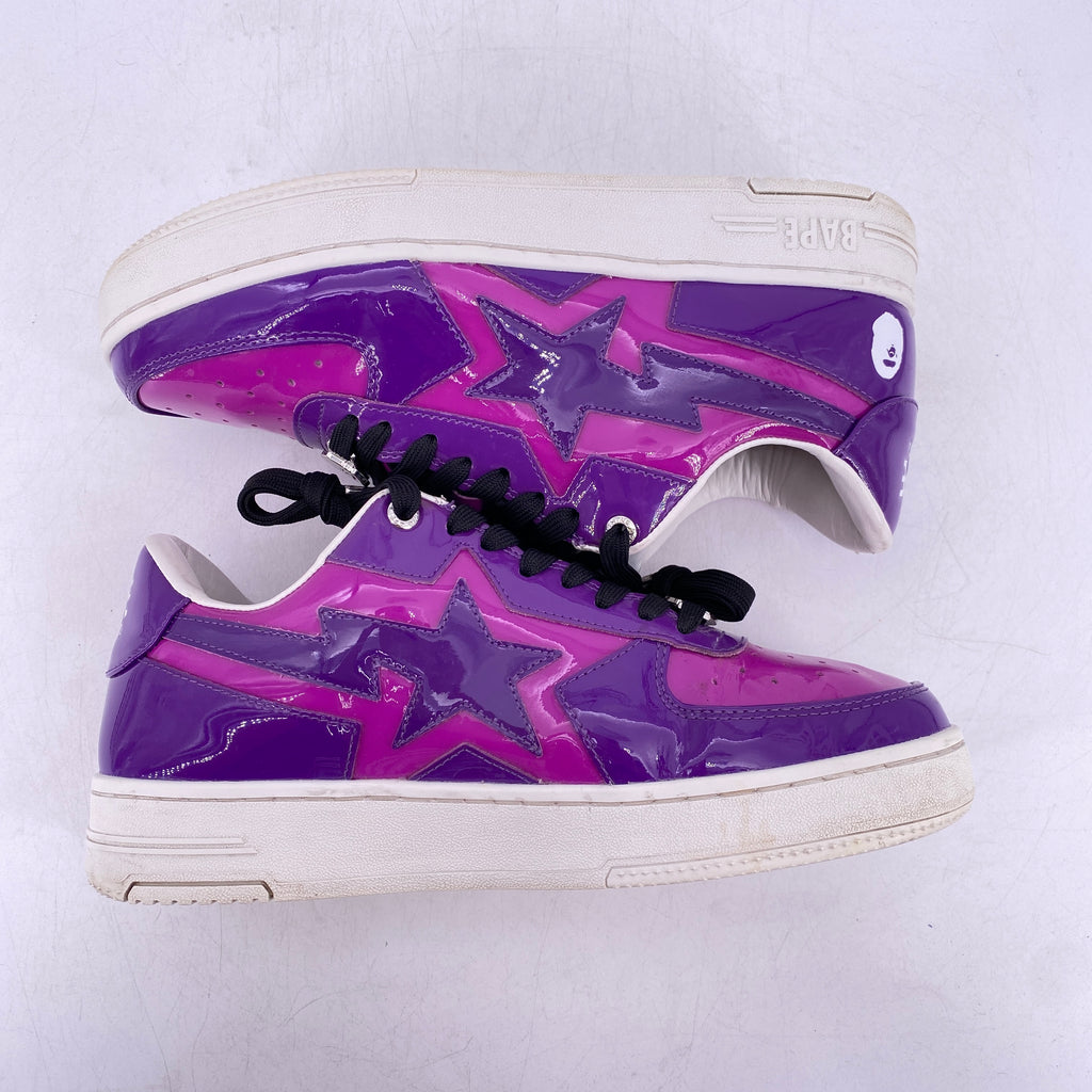 Bape Bapesta Icon "M2 Purple" 2024 Used Size 8