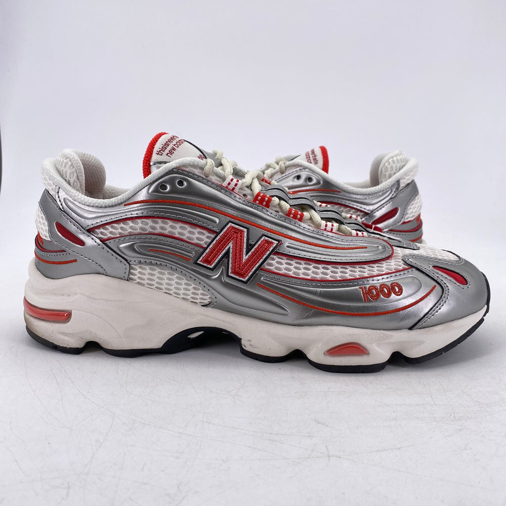 New Balance 1000 "Thisneverthat Metallic Silver Red" 2025 Used Size 11