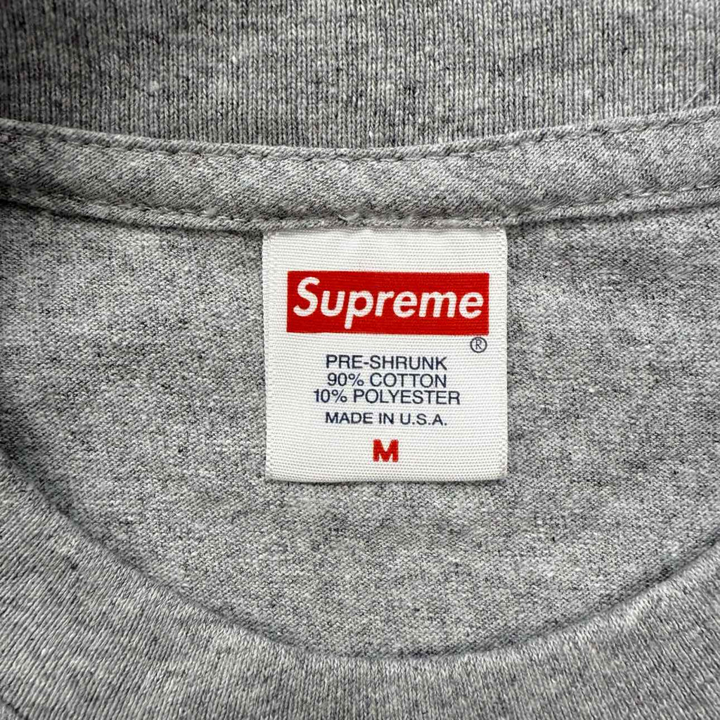 Supreme T-Shirt "MARY J. BLIGE" Heather Grey New Size M