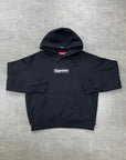 Supreme Hoodie "BOX LOGO" Black New Size S