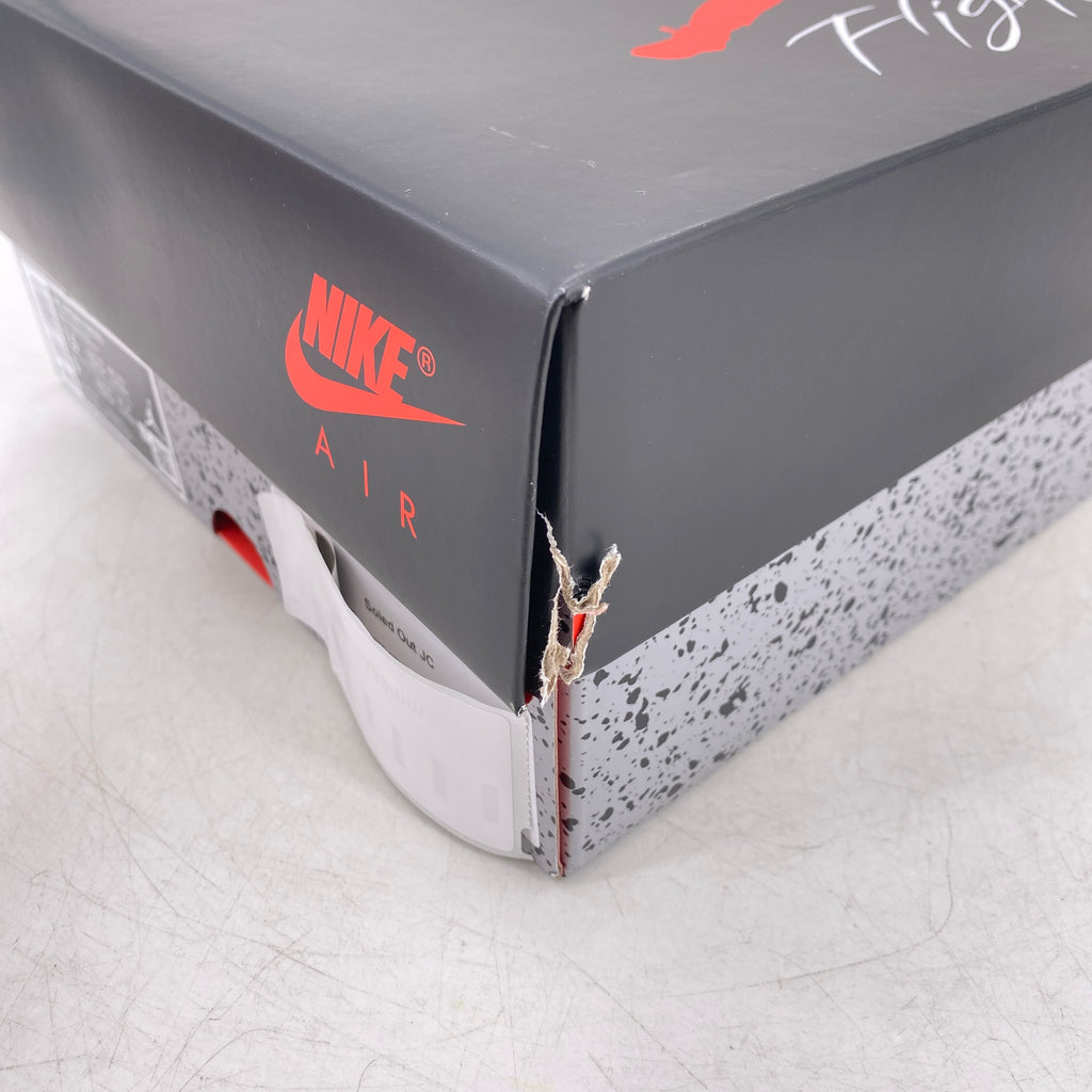 Air Jordan 4 Retro "White Cement" 2025 New Size 7.5