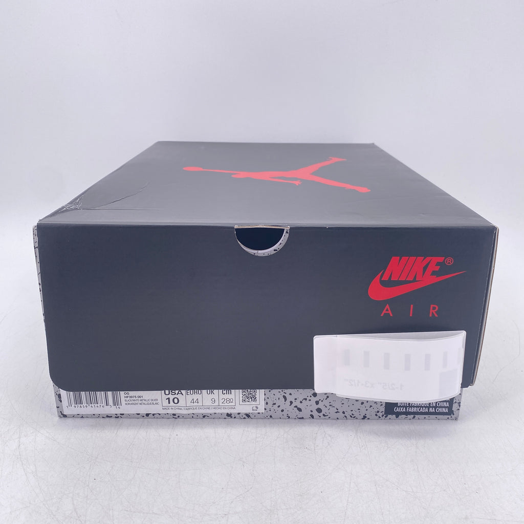 Air Jordan 5 Retro "Black Metallic Reimagined" 2025 New Size 10